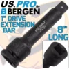 US PRO By BERGEN US.PRO By BERGEN 1" Drive Impact Extension Bar 8" Long 200mm Extra Long Reach Exts Bar