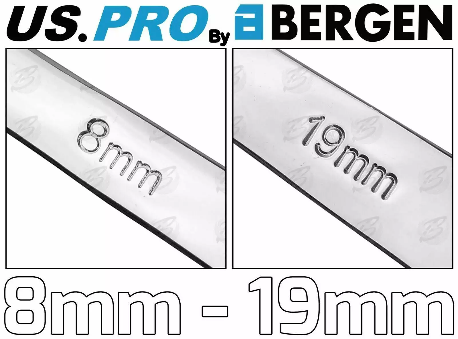 US PRO By BERGEN 5 Piece EXTRA LONG AVIATION Spanner Set 8mm - 19mm 5 US PRO By BERGEN 5 Piece EXTRA LONG AVIATION Spanner Set 8mm - 19mm - Image 5