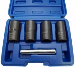 US PRO By BERGEN BERGEN Locking Wheel Nut Remover Set Stud Bolt Nut Impact Twist Socket Extractor -SOCKET SETS & EXTENSION BARS Sales d291903c a74d 41bc a2cf 3f61d97f8342