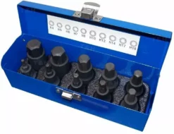 US PRO By BERGEN US.PRO IMPACT HEX BIT Sockets Set 1/2" Dr Impact H4 To H19 Allen Keys S2 Steel -SOCKET SETS & EXTENSION BARS Sales d31af22f b41f 400b 96f3 fedb41d37519