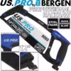 US PRO By BERGEN HACKSAW 12" 300mm PROFESSIONAL HEAVY DUTY Hacksaw 90° 45° Quick Change Blade