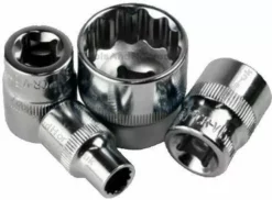 US PRO By BERGEN BERGEN 12 Point Socket Set 1/2" Drive Double Hex Shallow Sockets Tool Set 17pc -SOCKET SETS & EXTENSION BARS Sales d86ae62e 6dfd 4a03 bbce 5512c0608d98