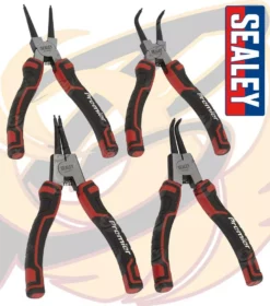 SEALEY 4 PC 7" Circlip Pliers Internal External Bent Nose Straight Tip Snap Ring 17 SEALEY 4 PC 7" Circlip Pliers Internal External Bent Nose Straight Tip Snap Ring -SOCKET SETS & EXTENSION BARS Sales d88ba6fb 1197 4d0c 8035 24ab3b290c9a
