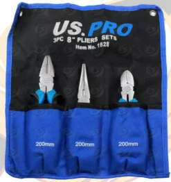 US PRO By BERGEN US.PRO By BERGEN 8" Soft Grip Combination Pliers Side Cutters Long Nose Pliers Set 3 Piece -SOCKET SETS & EXTENSION BARS Sales da29b225 b2e3 4049 8e66 74f95cf74fd0