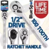 BlueSpot 1/2" Drive 100T Tooth Quick Release Ratchet Handle 1/2"Dr 100Tooth Socket Wrench
