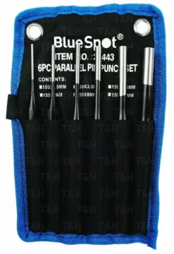 BLUESPOT PIN Punch Set 6pc Parallel Pin Punches Metric Punch Tool Set 2.5mm - 10mm -SOCKET SETS & EXTENSION BARS Sales dd61ce85 eeb9 4672 b5b6 03ac75064c46