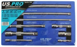 US PRO By BERGEN US.PRO By BERGEN Extension Bars 1/2" 3/8" 1/4" Long Reach Extension Bar Set Drive 11 US PRO By BERGEN US.PRO By BERGEN Extension Bars 1/2" 3/8" 1/4" Long Reach Extension Bar Set Drive -SOCKET SETS & EXTENSION BARS Sales dd999f62 f854 4f1a 865d 436171bf7d00