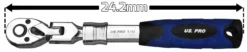 US PRO By BERGEN US. PRO By BERGEN 3/8" Dr 72T Tooth Flexi Head Flexible Extendable Sockets Ratchet Handle -SOCKET SETS & EXTENSION BARS Sales ddccdd0f c2cb 46e0 b910 42989afb46bb