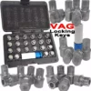 US PRO By BERGEN US.PRO By BERGEN Locking Wheel Nut Keys Set VAG AUDI VW SEAT SKODA Spline & Ribe Type Locking Key