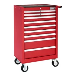 Britool Expert Britool E010233B 11 Drawer Roller Cabinet Tool Box - Roll Cab - Red