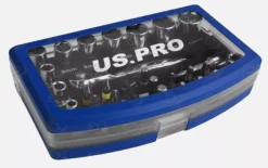 US PRO By BERGEN BERGEN Hex Torx Phillips Pozi Slotted BIT Socket Set 1/4" 31pc Screwdriver Bits -SOCKET SETS & EXTENSION BARS Sales e01d61e0 3a3a 4e2d 87b0 143bb9b9c61f