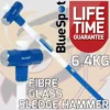 BlueSpot 14lbs 3ft Sledge Hammer 6.4kg Fibreglass Handle 36 Inch Heavy Duty Sledge Hammer