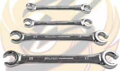 US PRO By BERGEN US.PRO INDUSTRIAL Flare Nut Spanner Set 4pc Brake Pipe Gas Fuel Wrench 9mm-15mm -SOCKET SETS & EXTENSION BARS Sales e74e7f6e 6165 4698 816a 308472a64479