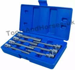 US PRO By BERGEN BERGEN Extra Long HEX BIT Socket Set 3/8" Dr HEX Allen Keys H3 4 5 6 H7 8 10mm -SOCKET SETS & EXTENSION BARS Sales e852176e 91a6 46c3 a984 a225a31bb88b