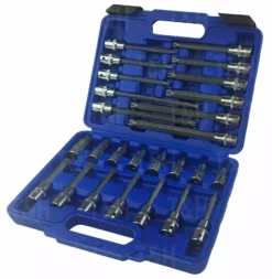 US PRO By BERGEN BERGEN Extra Long SPLINE BIT Socket Set 1/2"Dr Triple Square Spline Sockets-M16 -SOCKET SETS & EXTENSION BARS Sales f2347ad9 2513 4ed2 9bab 37ade7ac4b01