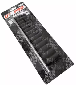 US PRO By BERGEN US PRO 1/4"INCH Drive Deep IMPACT Socket Set Long Reach Sockets 4mm-15mm 6PT Hex -SOCKET SETS & EXTENSION BARS Sales f36f6726 89e4 4b34 bd1a dc38d6c143b9