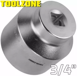 Toolzone 3/4" Inch Dr Socket Set 55mm 56mm 60mm 65mm 70mm 6 Point HEX Large HGV Sockets.. -SOCKET SETS & EXTENSION BARS Sales f8e883d5 608b 411b b175 958e1270291f