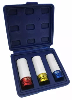 BlueSpot Alloy Wheel Nut DEEP Thin Wall Impact Socket Set 1/2"drive 17mm 19mm 21mm IMPACT -SOCKET SETS & EXTENSION BARS Sales fb48ebc1 9336 4ee9 b1f9 eadea14c8fcf