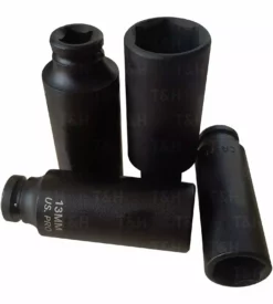 US PRO By BERGEN US PRO 1/4"INCH Drive Deep IMPACT Socket Set Long Reach Sockets 4mm-15mm 6PT Hex -SOCKET SETS & EXTENSION BARS Sales fc6f163e 993a 4f59 b489 42d9a866d940