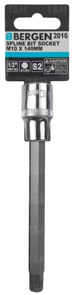 US PRO By BERGEN BERGEN Spline Socket M10mm 1/2" Drive 140mm 10mm Spline Key Single Socket -SOCKET SETS & EXTENSION BARS Sales fd9ea3f8 a892 4ae2 a902 661c91825637