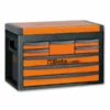 Beta RSC23C 8 Drawer Portable Tool Chest / Top Box - Orange